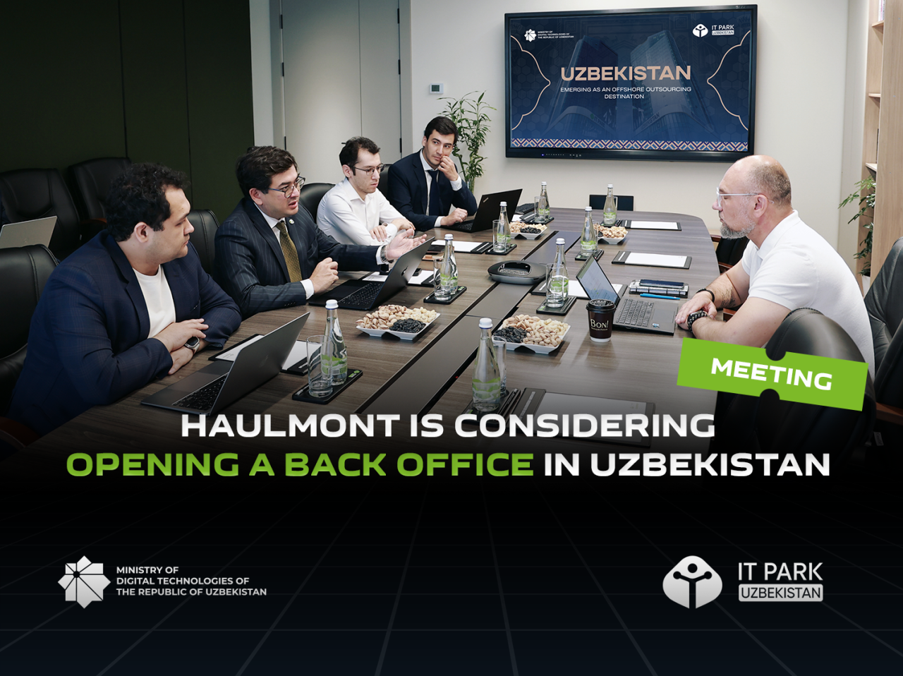 Haulmont is considering opening a back office in Uzbekistan