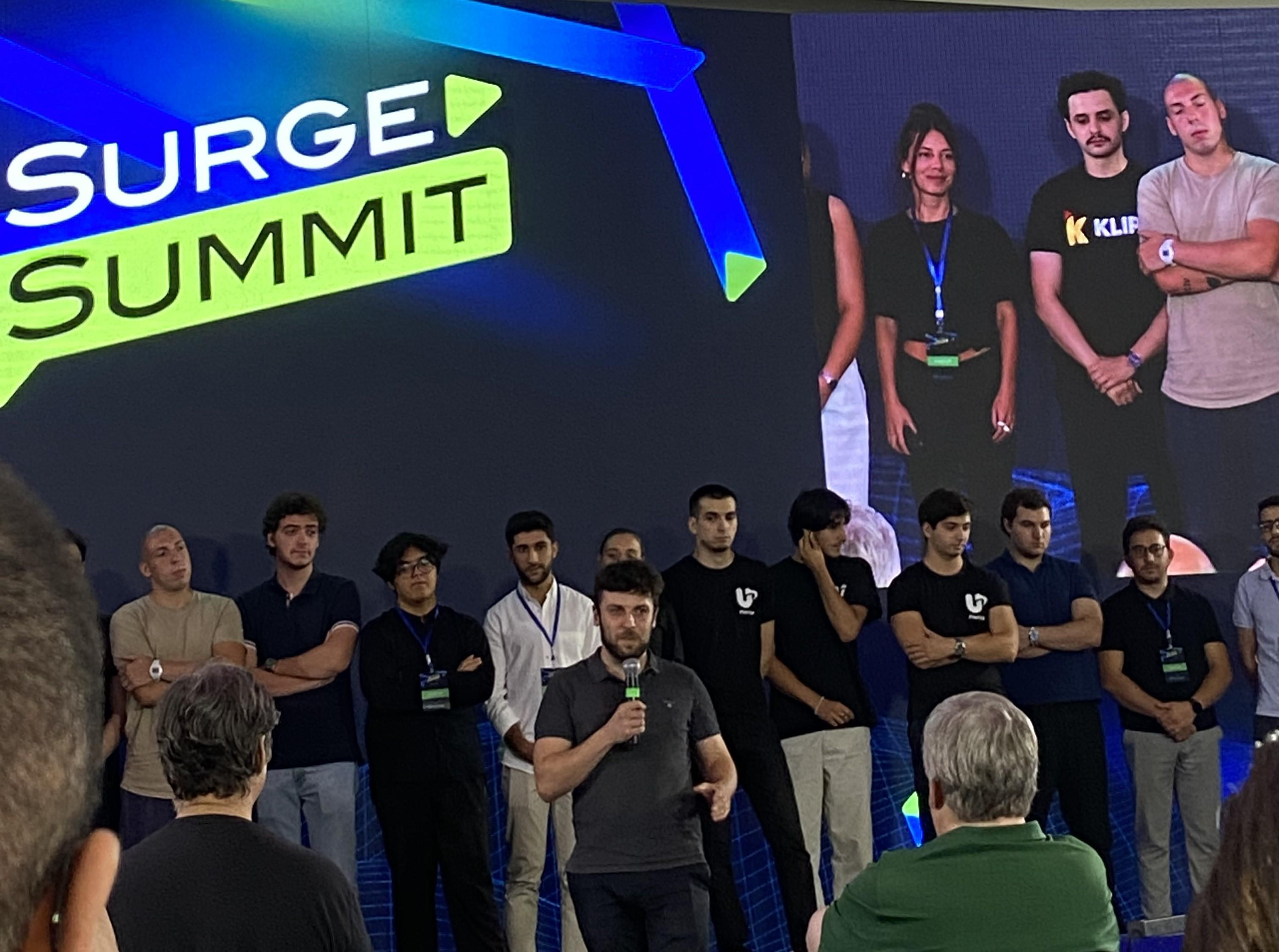 Wempler won the startup batle at Surge Summit